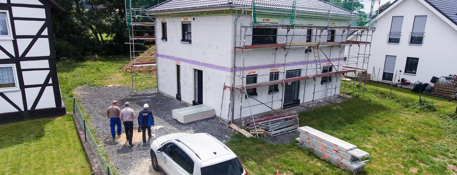 Prüfung der Baustelle - © VQC